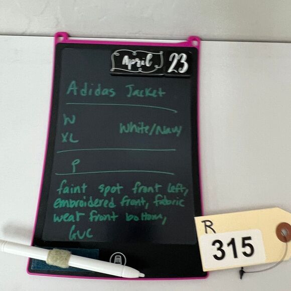 Adidas Clima365 Track Jacket Womens XL White Full Zip Stand Collar Raglan Sleeve - Picture 15 of 16